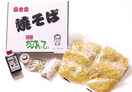 地粉焼きそばセット(5食入り)写真